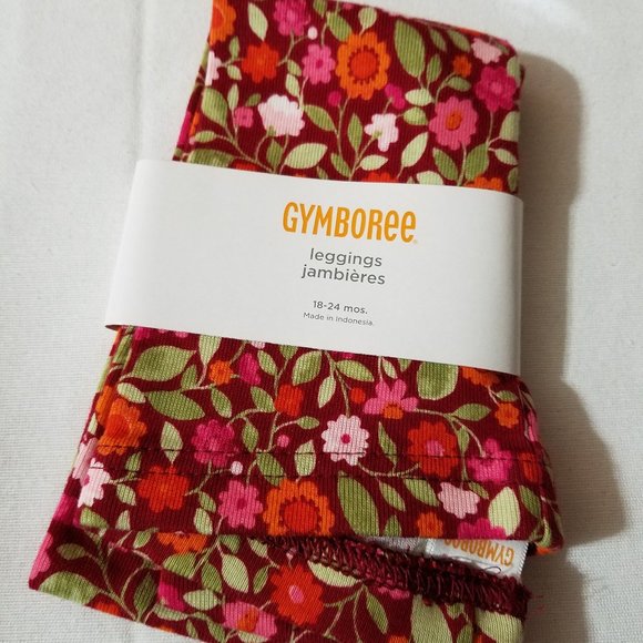 Gymboree Butterfly Girl 18-24 month NWT floral print Leggings. - Picture 1 of 2